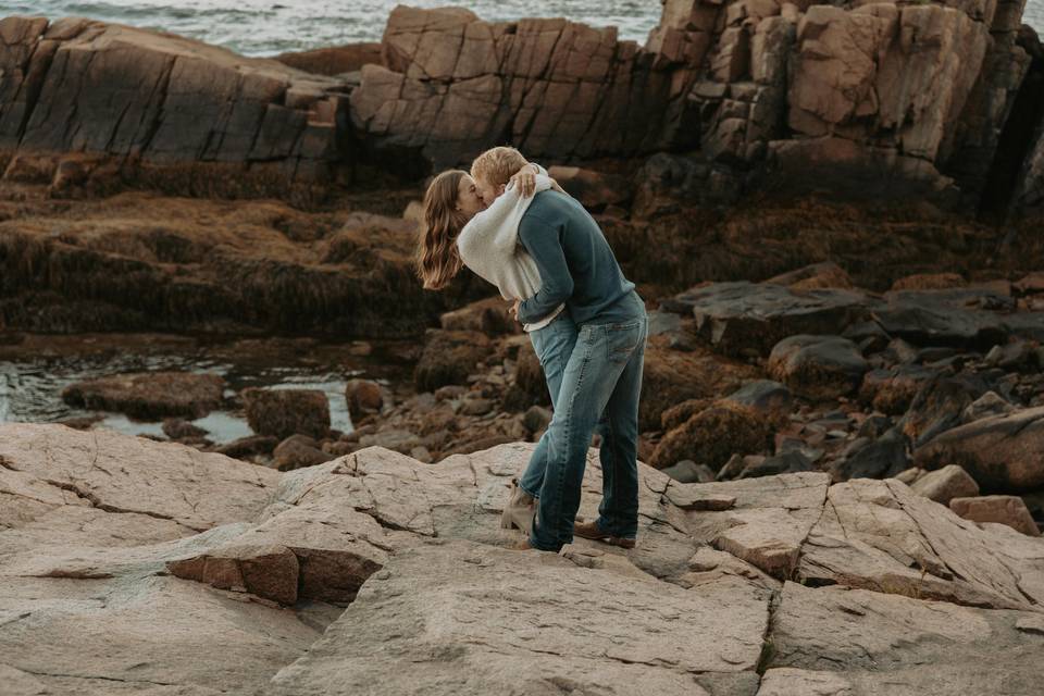 Acadia Elopement Photography