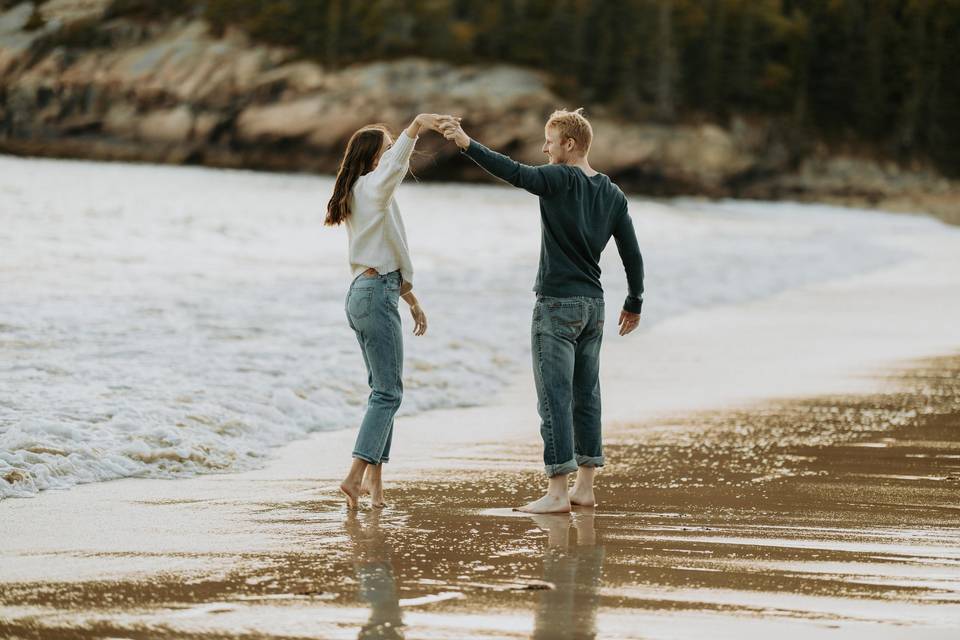 Acadia Elopement Photography