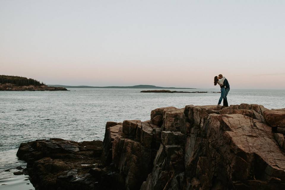 Acadia Elopement Photography