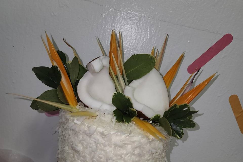 Coconut flakes