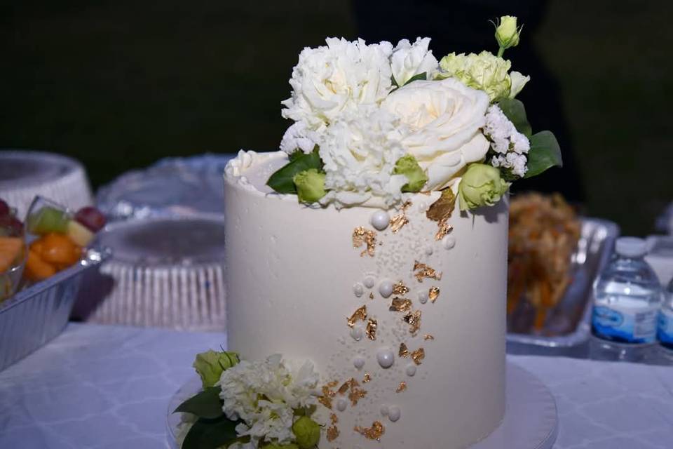 White fresh flowers