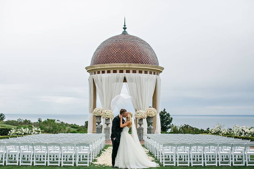 Couple kissing