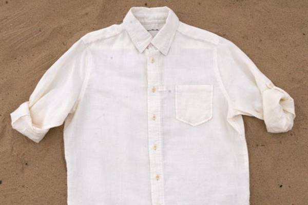 Margaritaville Linen Latitudes Roll Up Shirt.