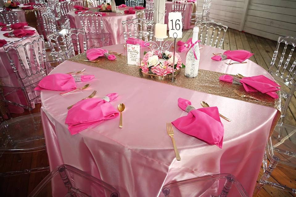 Pink & Gold Quince'