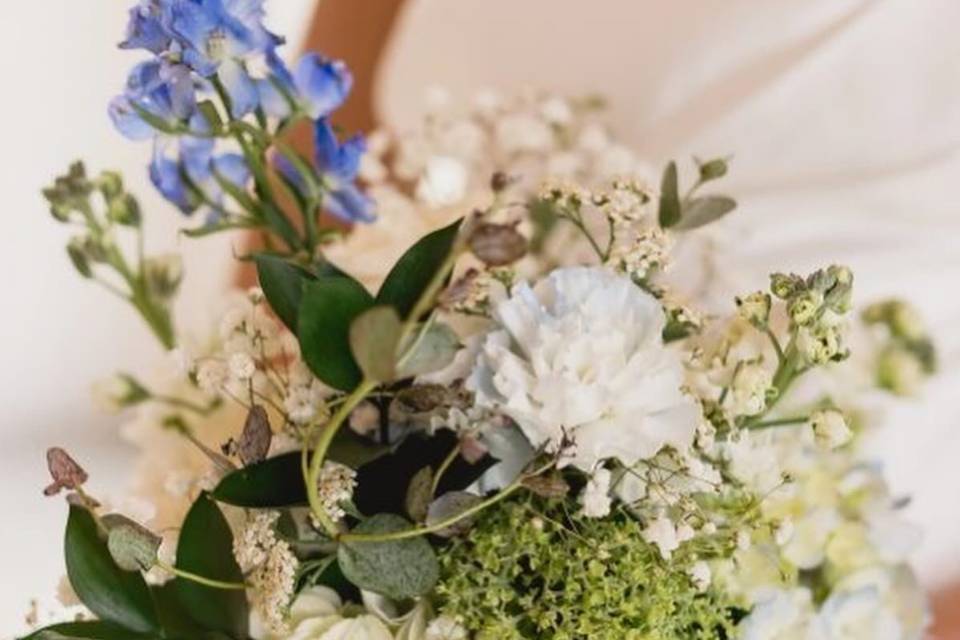 Blue & White