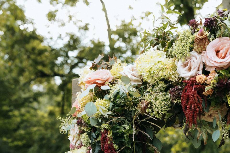 Fall Neutral Colored Florals