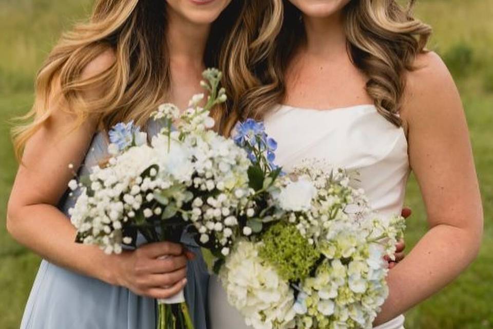 Blue & White