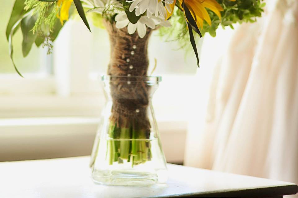 Yellow & White