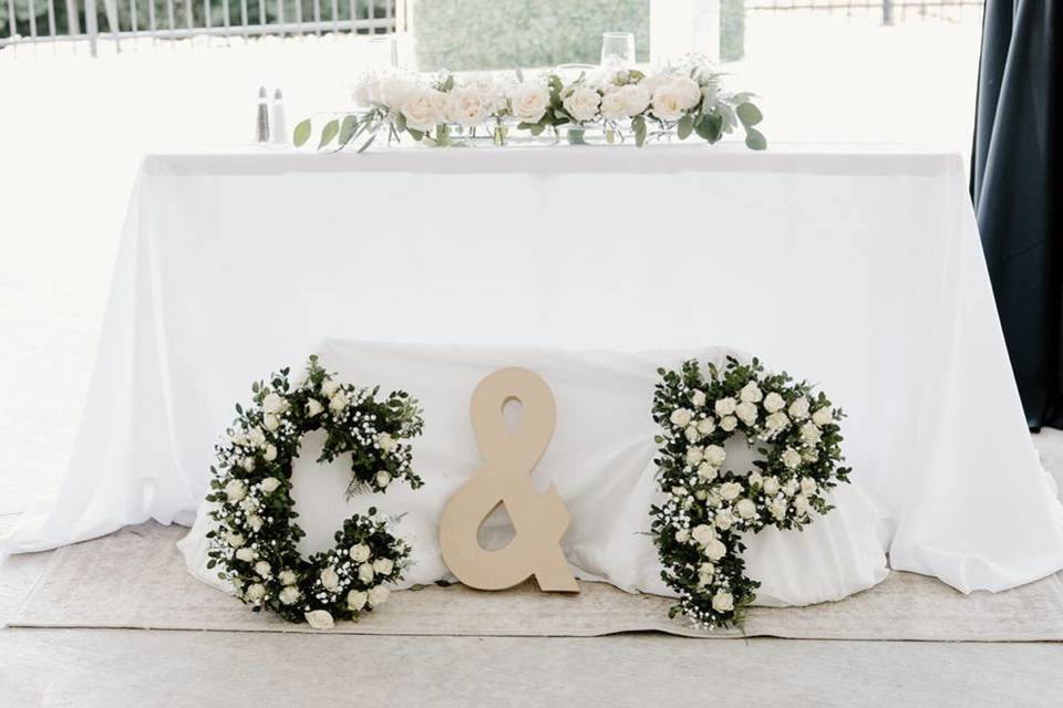 Whites & Greenery