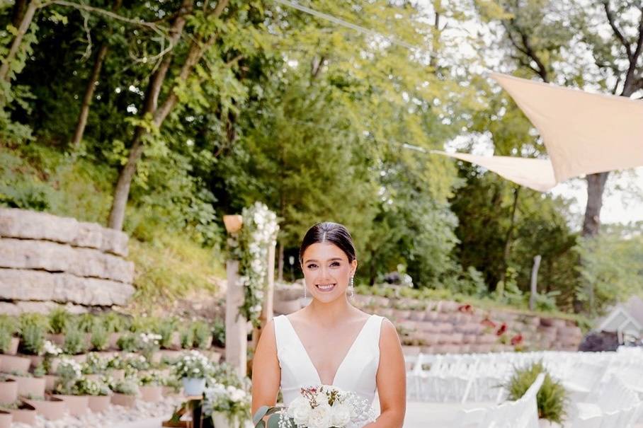 Whites & Greenery
