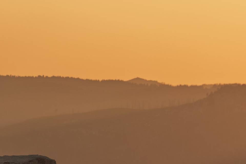 Sunset at Taft Point Yosemite