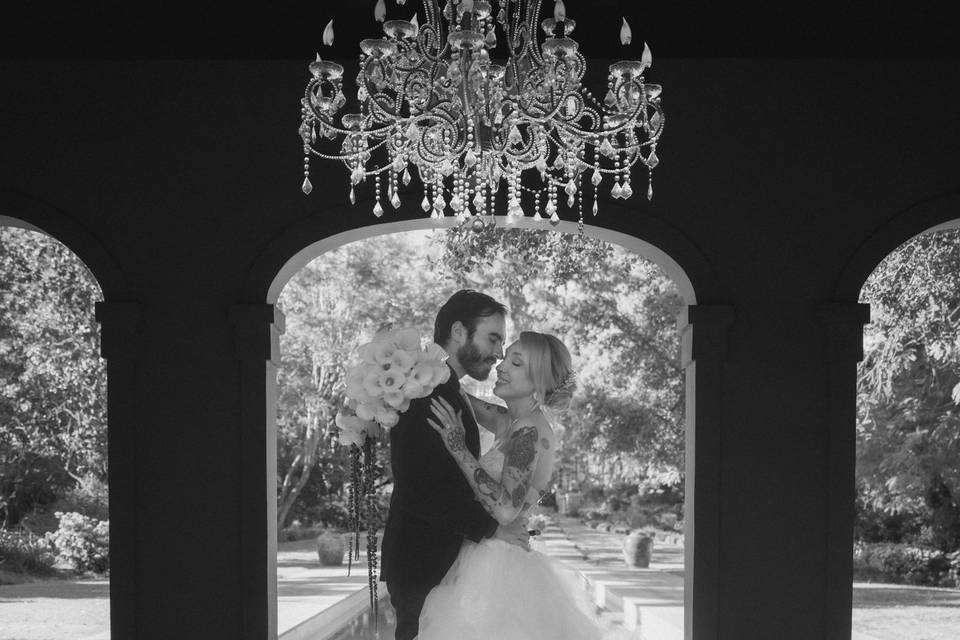 Bride & Groom at Pasadena, CA