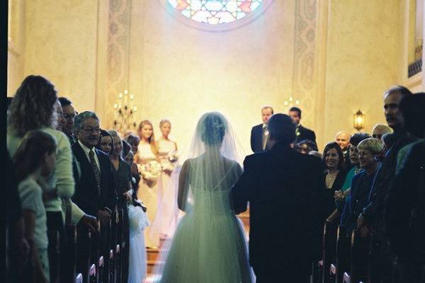 Walking down the aisle