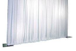 Ivory & white sheer backdrops