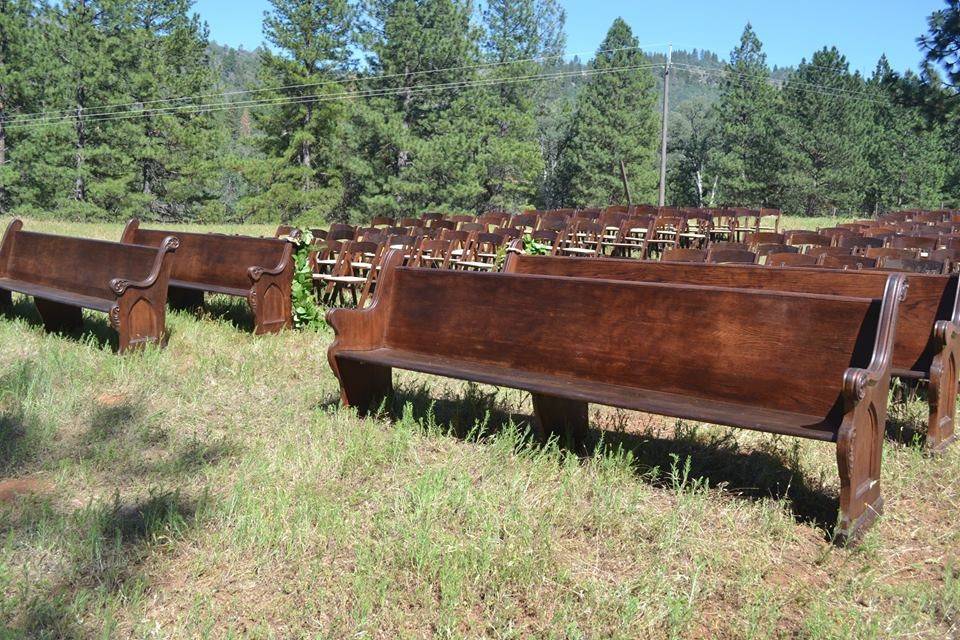 Dark Ornate Pews