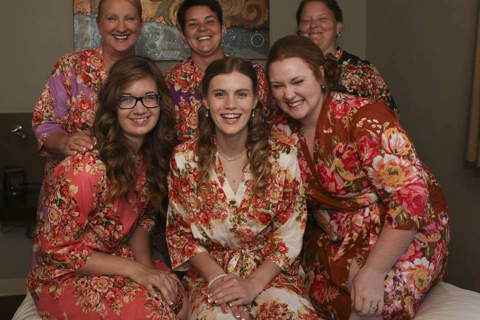 The bridal party - Triston's Photography