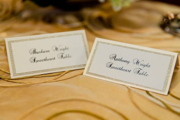 Place cards