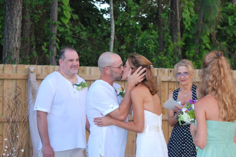 IPromise Wedding Officiant - Beth HurewitzHair and Makeup - St. Augustine Face and Body Photos compliments of Jennifer Mancuso Photography