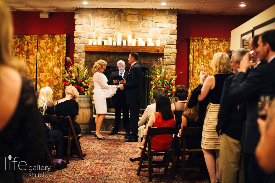 Indoor ceremony