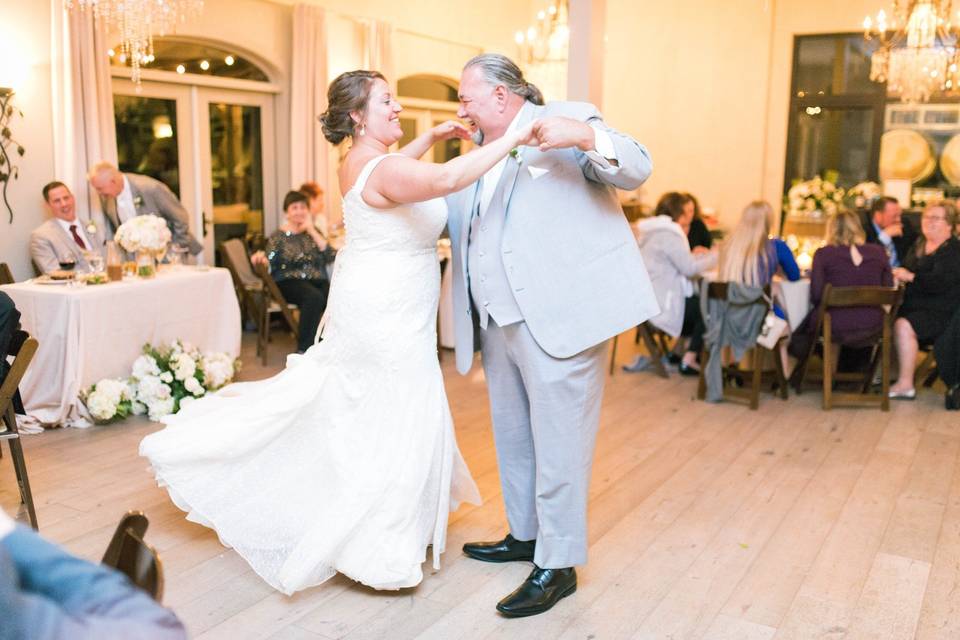 Daddy/daughter dance