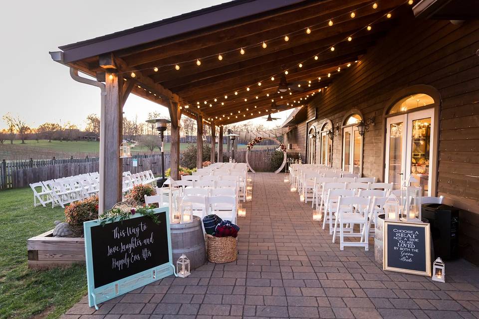 Patio Ceremony