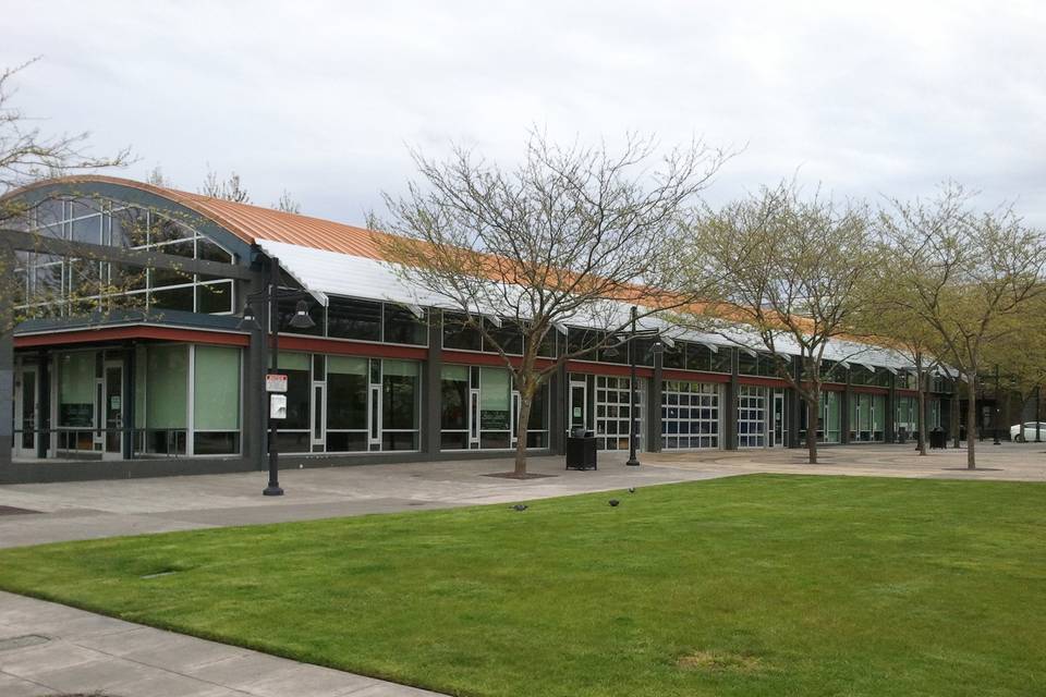 Exterior view of Renton Pavilion Event Center