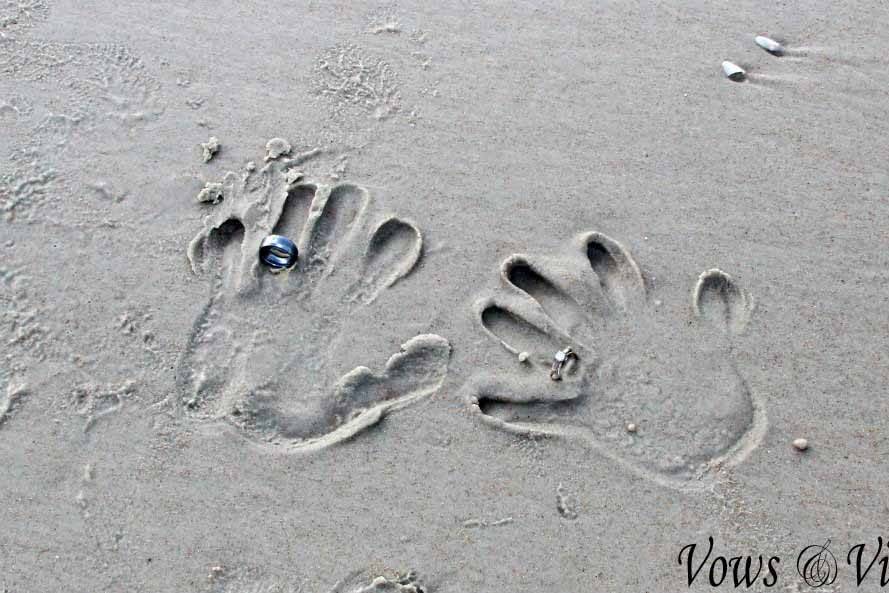 Vows & Views photographyVow renewal on Daytona Beach