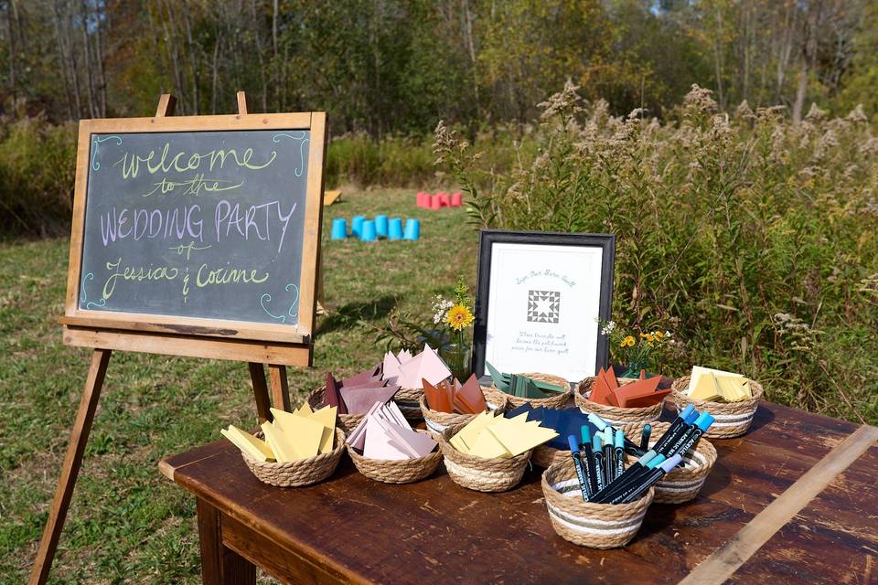 Welcome Table