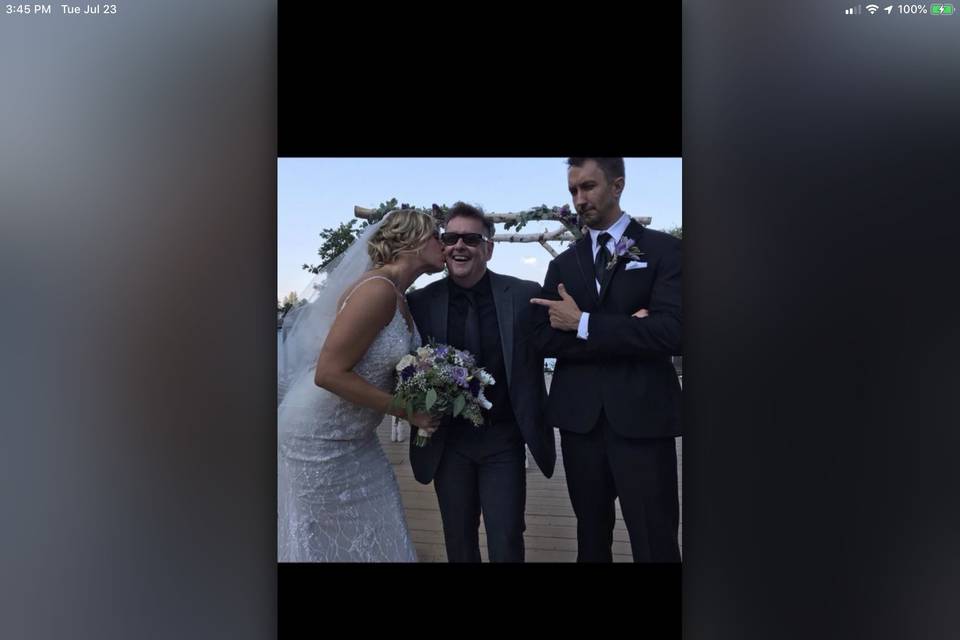 Winter wedding in LA