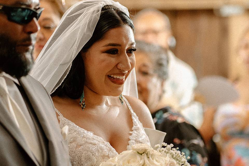 Walking down the aisle