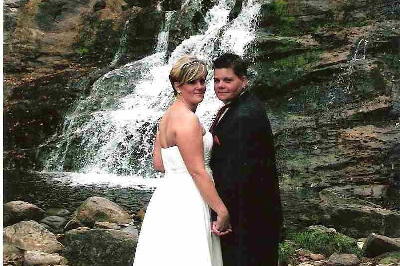 Kent Falls - Couple from Michigan