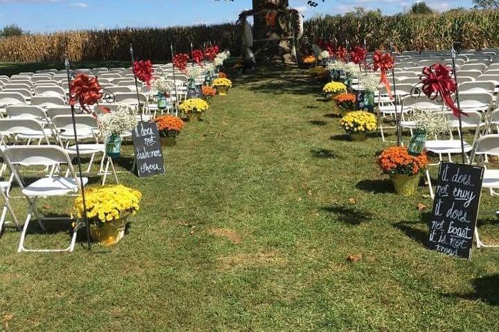 Beautiful Country Wedding