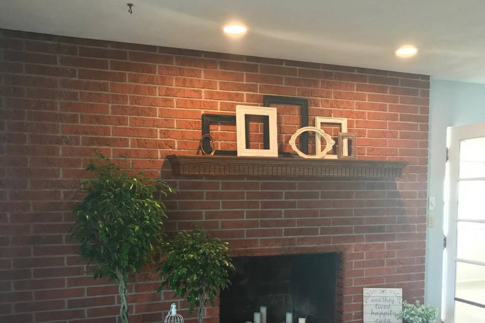Hearth Room great for photos!