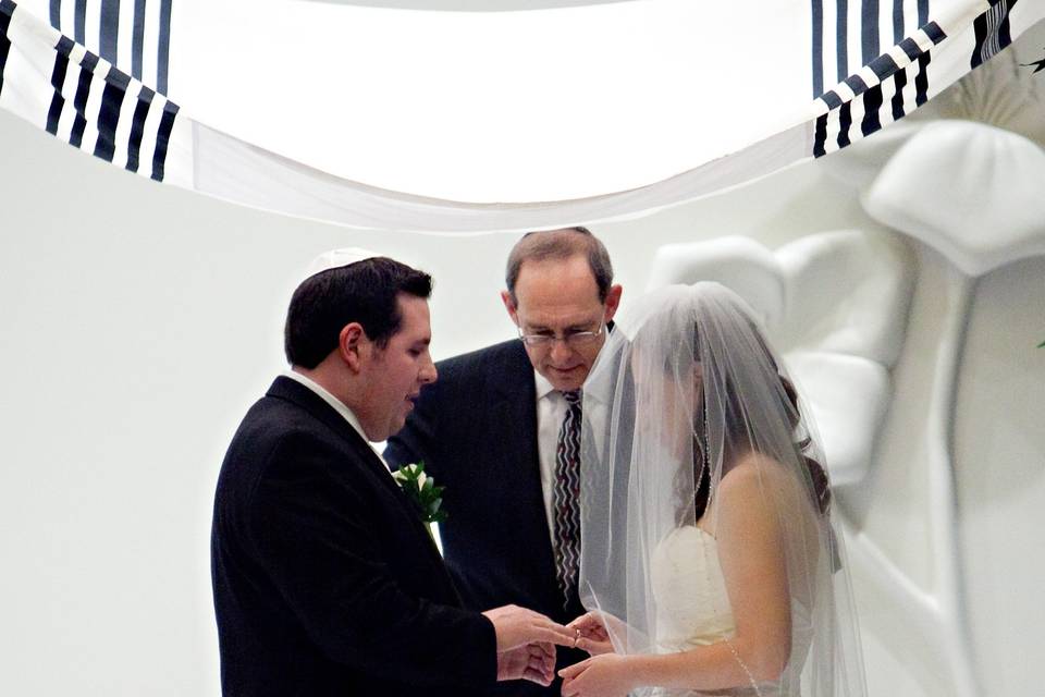 Bride/Groom under Chuppah