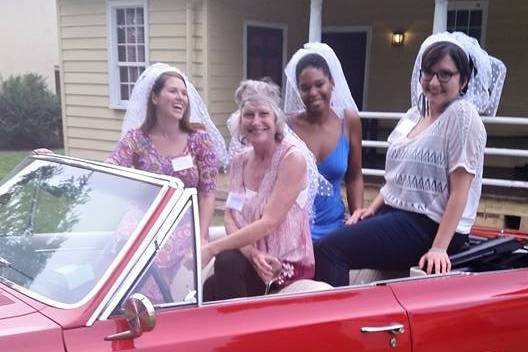 ​Wedding getaway car