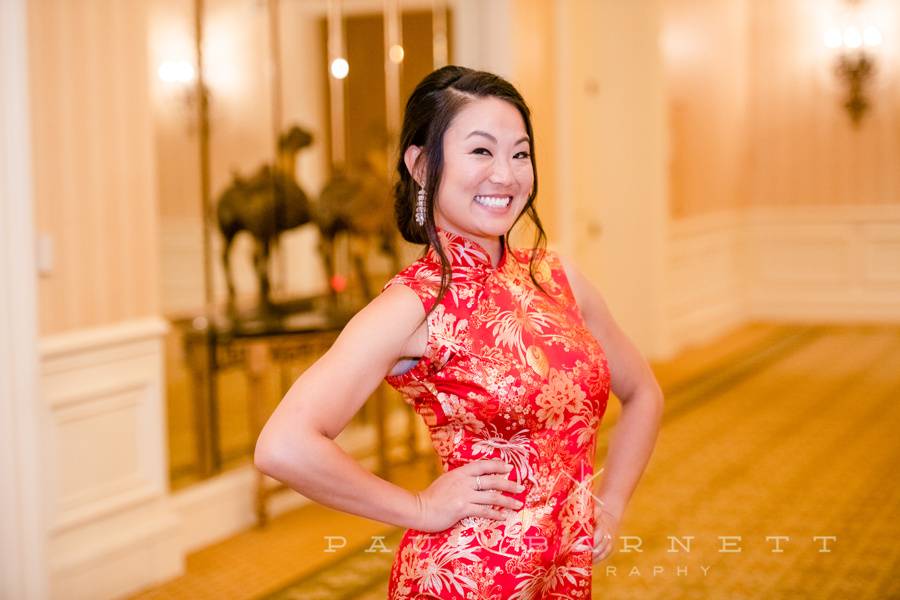 Chinese reception gown
