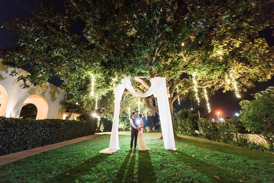 La Jolla Woman's Club wedding