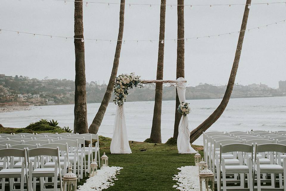 Outdoor wedding
