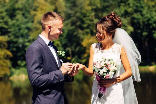 Wedding couple