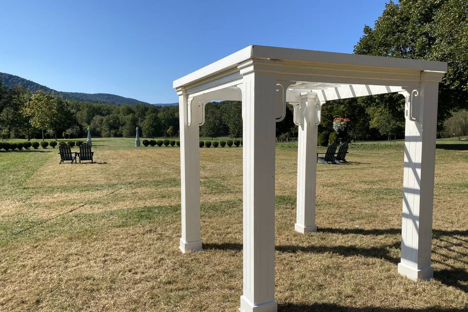 White Wood Canopy