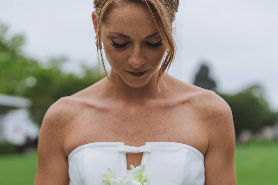 Stunning bride