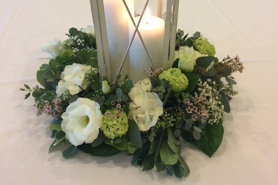 Candle centerpiece