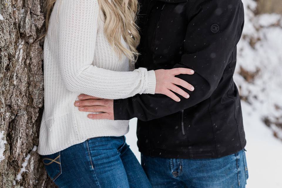 Winter Engagement Session