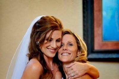 My Beautiful bride and daughter