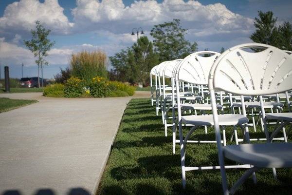 Wedding ceremony seats