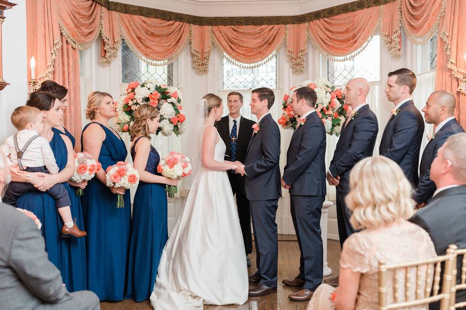 Ceremony in the post room