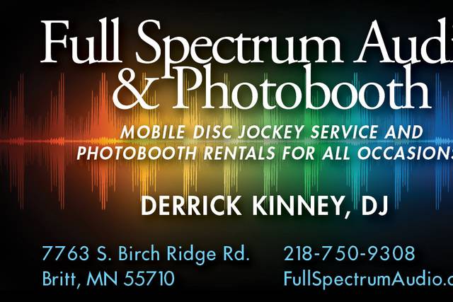 Full Spectrum Audio & Photobooth