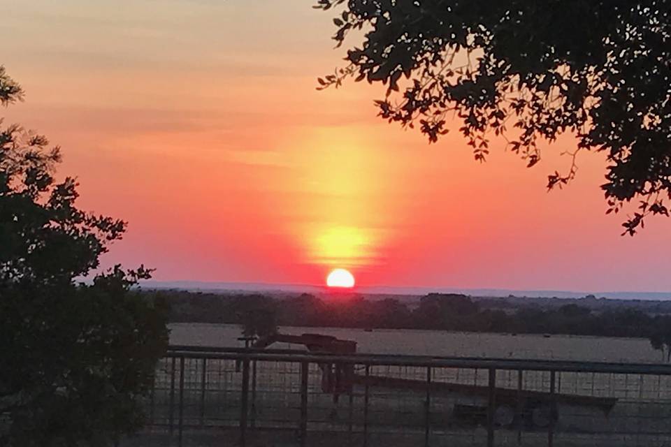 Sunset at the ranch