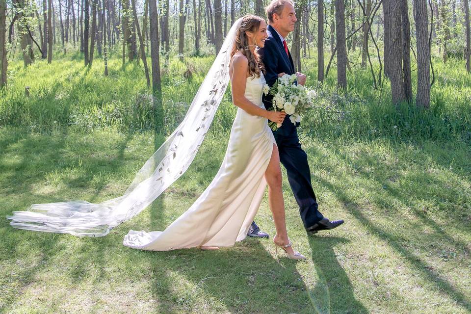 Father and Bride entrance