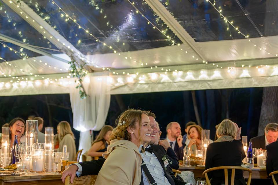 Reception toasts